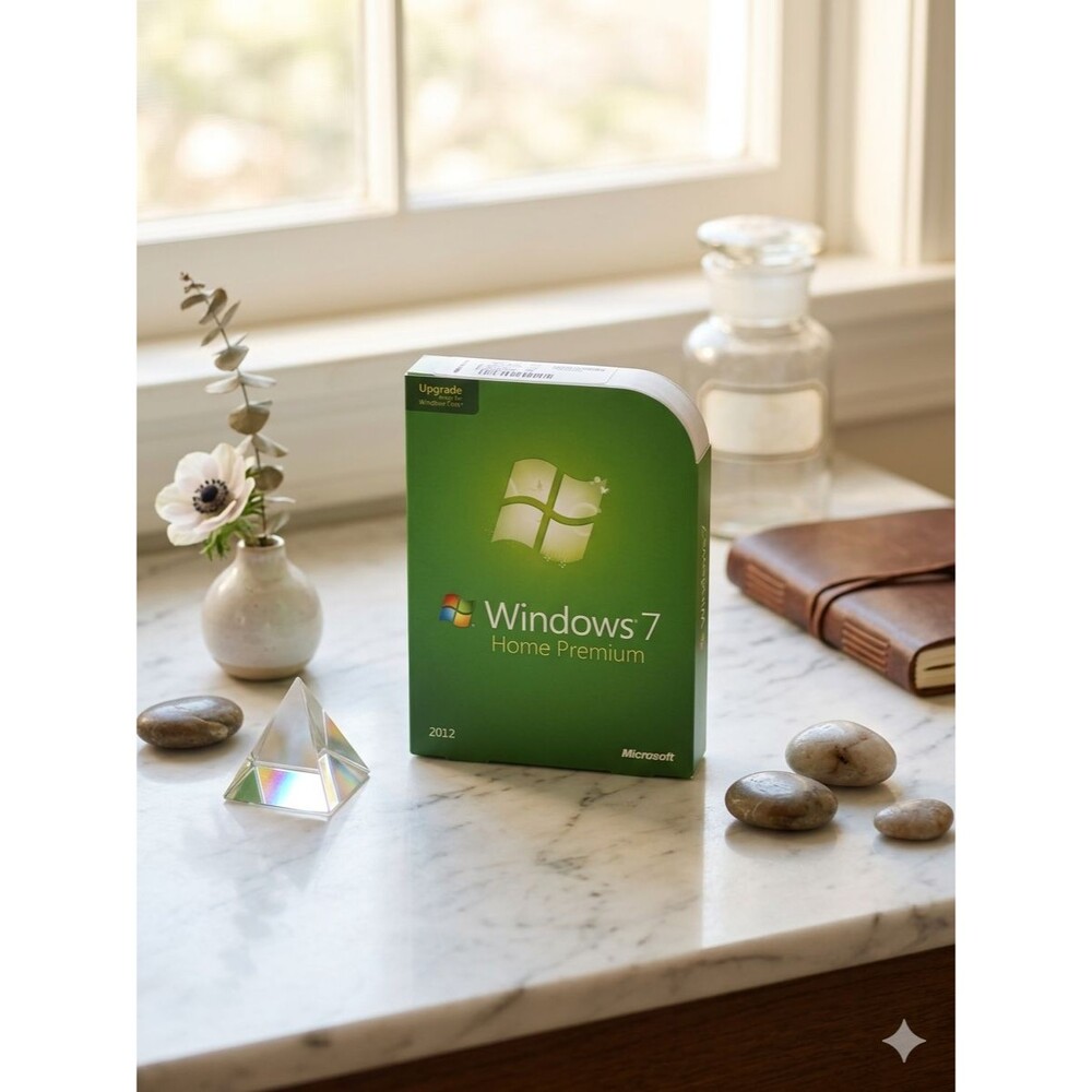 Microsoft Windows 7 Home Premium Upgrade Full Version 32/64-bit DVD-ROM 2012